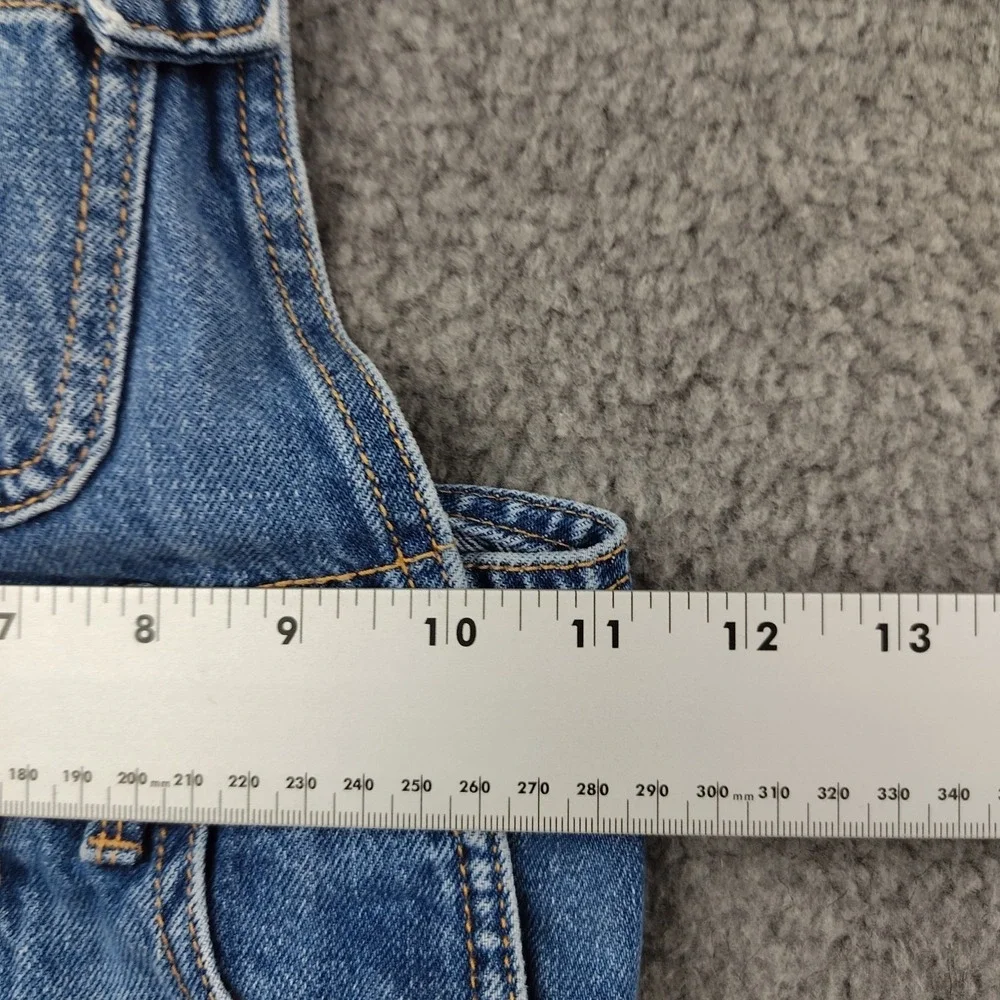 Old Navy Denim Bib Overalls Size 2T Baby Blue Cotton